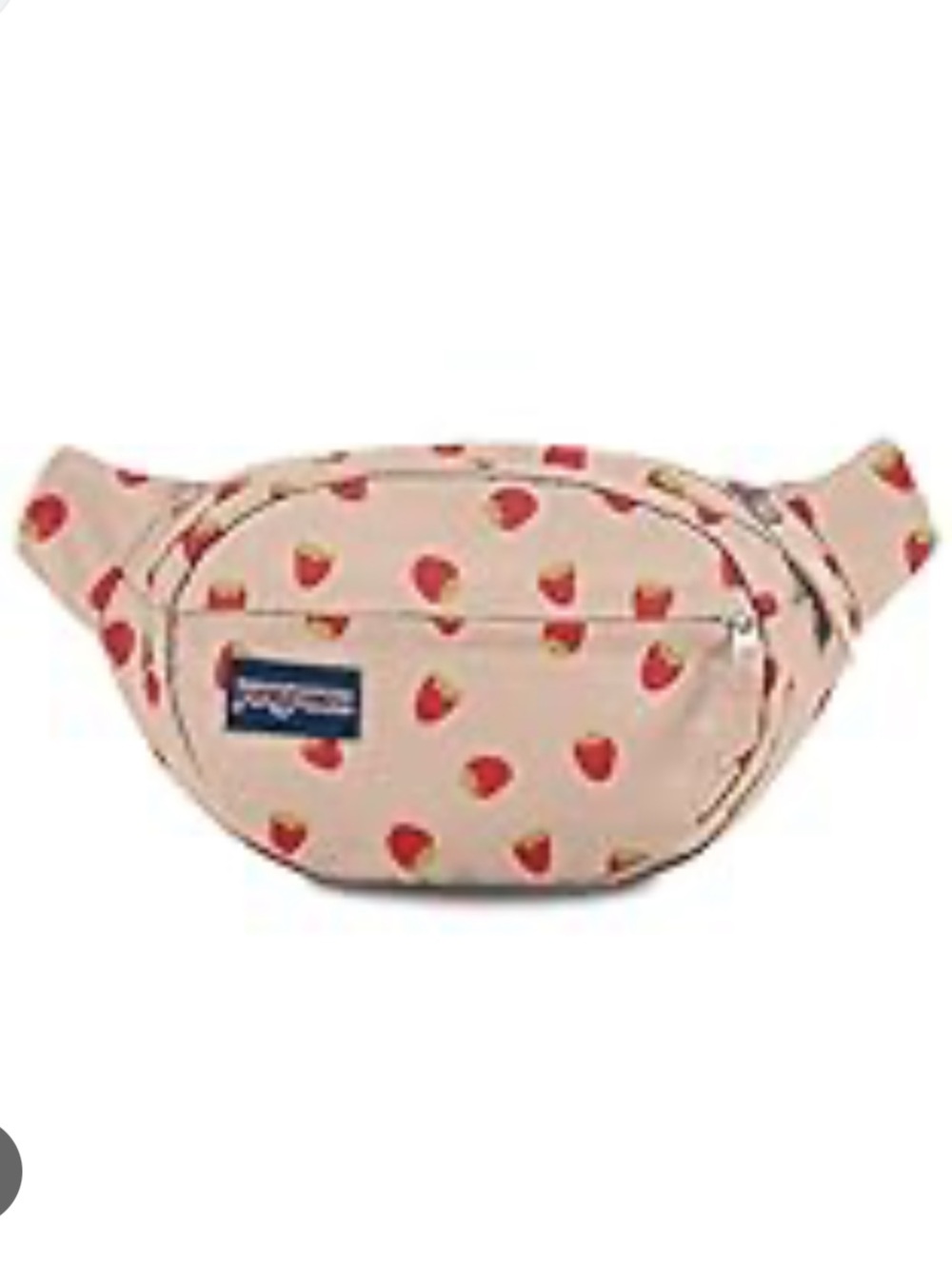 Jansport Pink Strawberry Print Waist Pack